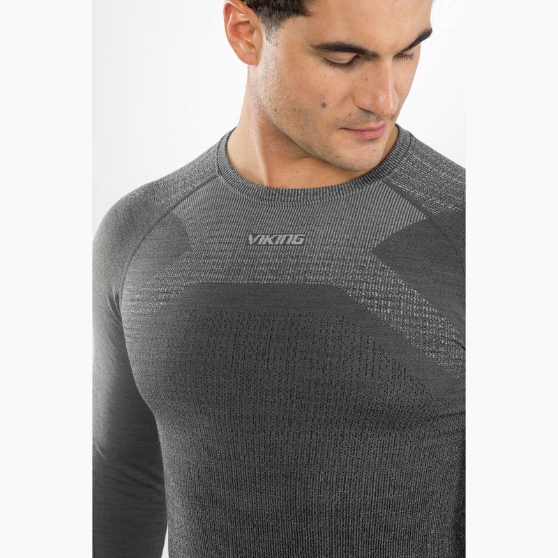 Completo intimo termico da uomo Viking Altis Base Layer black 4