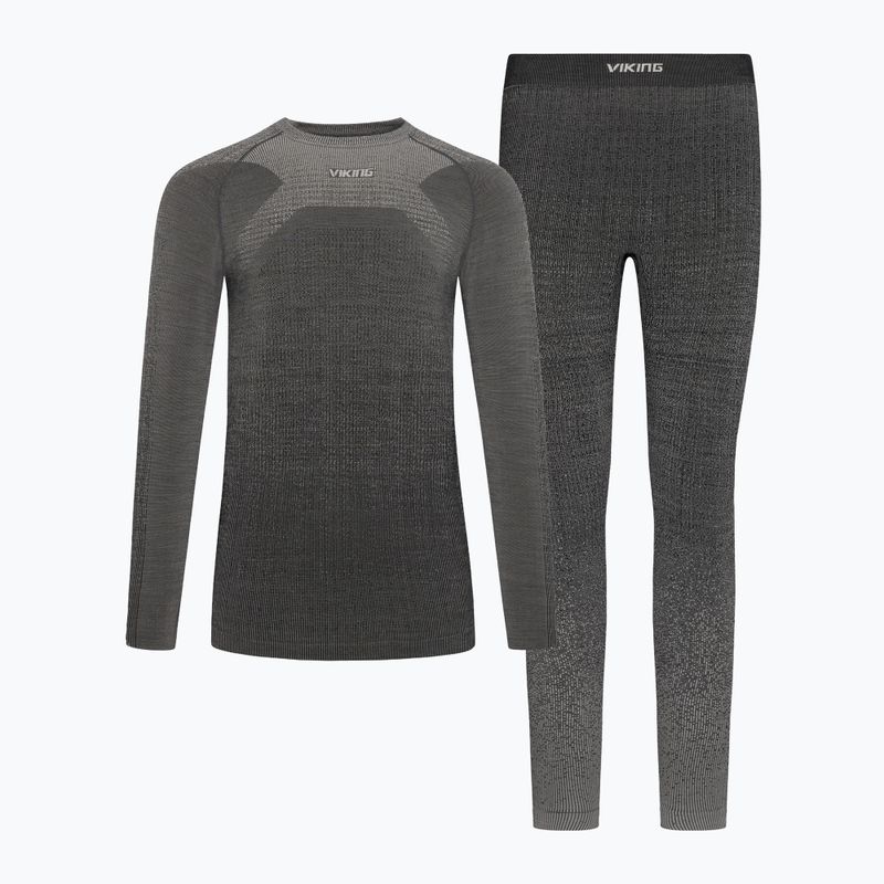 Completo intimo termico da uomo Viking Altis Base Layer black 7