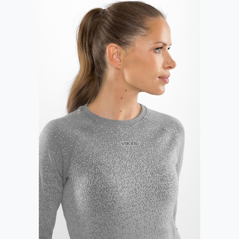Completo di biancheria termica da donna Viking Altis Base Layer grey 4