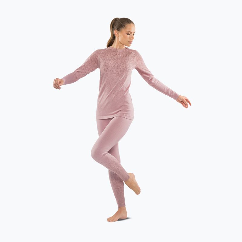 Completo di biancheria termica da donna Viking Altis Base Layer pink 3