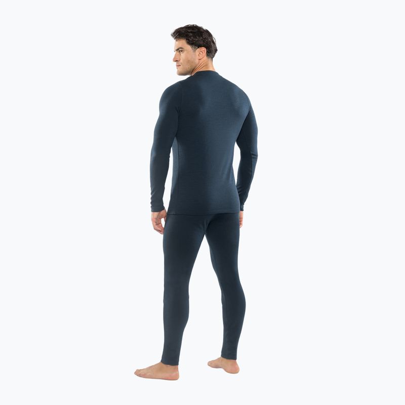 Completo intimo termico da uomo Viking Meriboo Base Layer navy 2