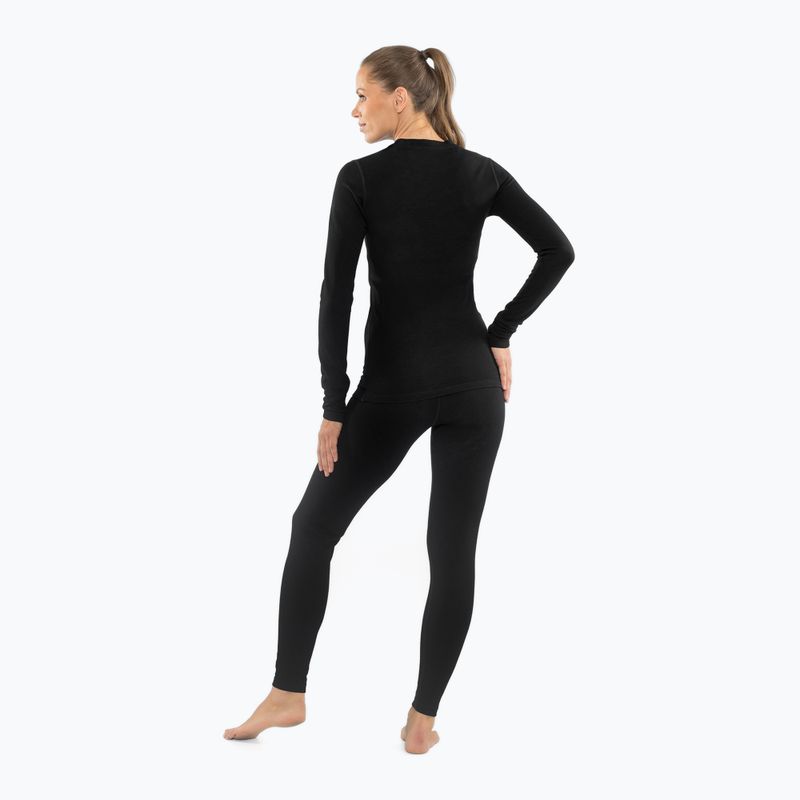 Completo di biancheria termica da donna Viking Meriboo Base Layer black 2