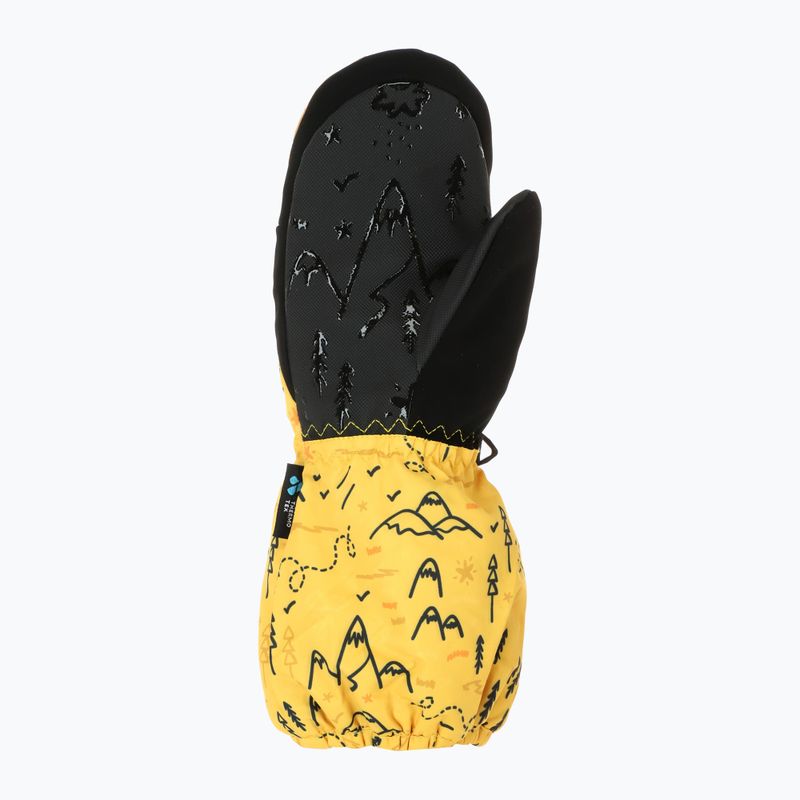 Guanti da sci per bambini Viking Snoppy Yellow 3