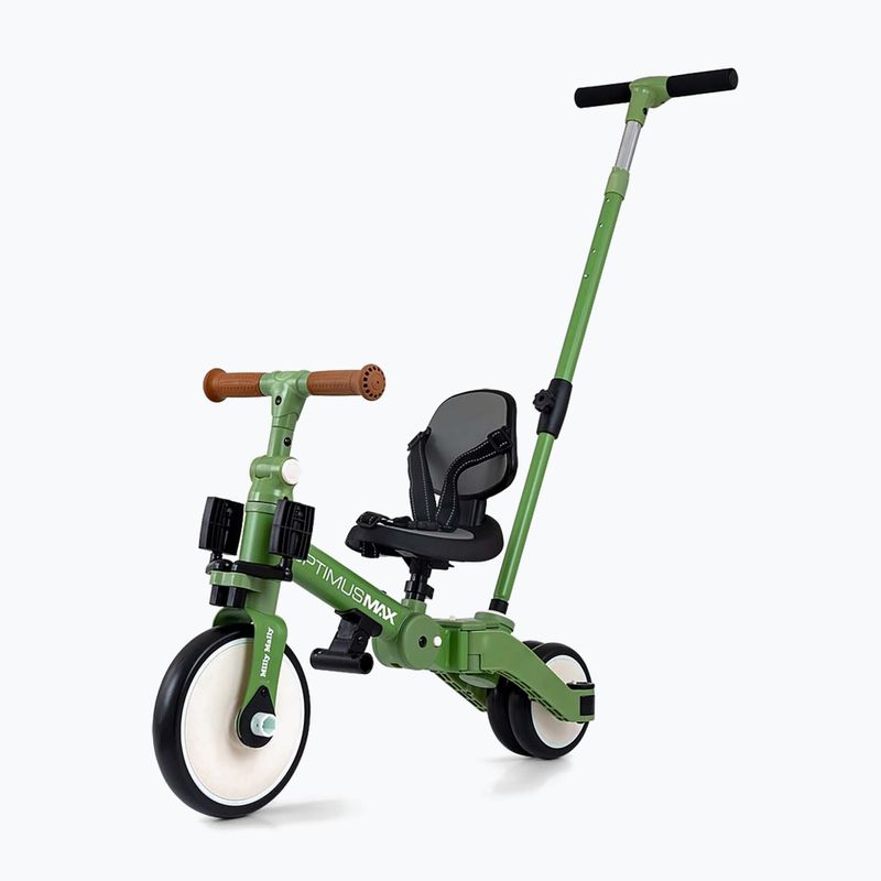 Bicicletta senza pedali Milly Mally 5w1 Optimus Max green 9