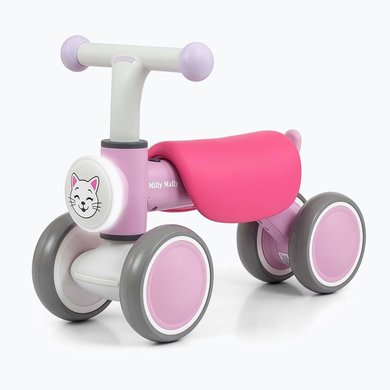Bicicletta senza pedali Milly Mally York pink 4