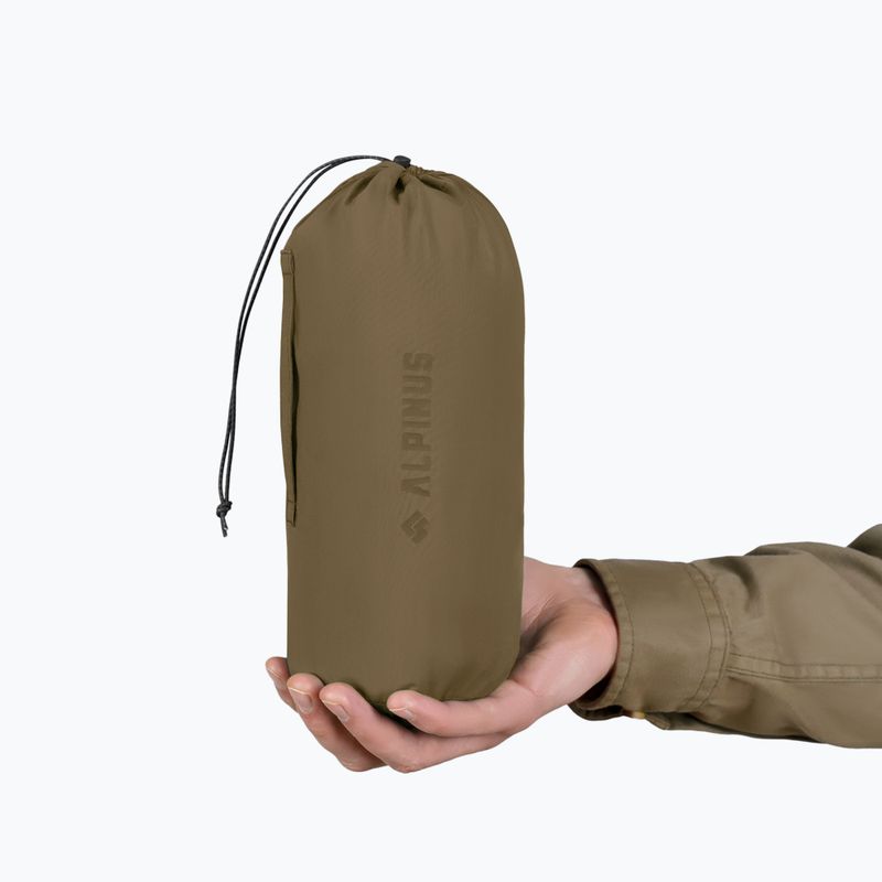 Giacca da pioggia Alpinus da uomo Girdiman oliva 10