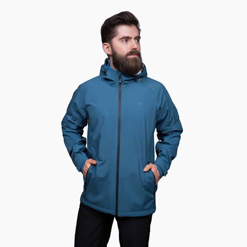 Alpinus Girdiman giacca da pioggia da uomo blu 3