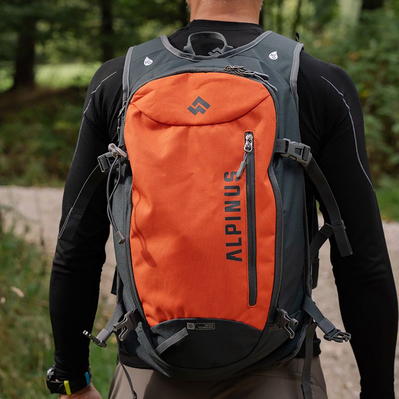 Zaino da trekking Alpinus Peyto 22 l orange/gray 3