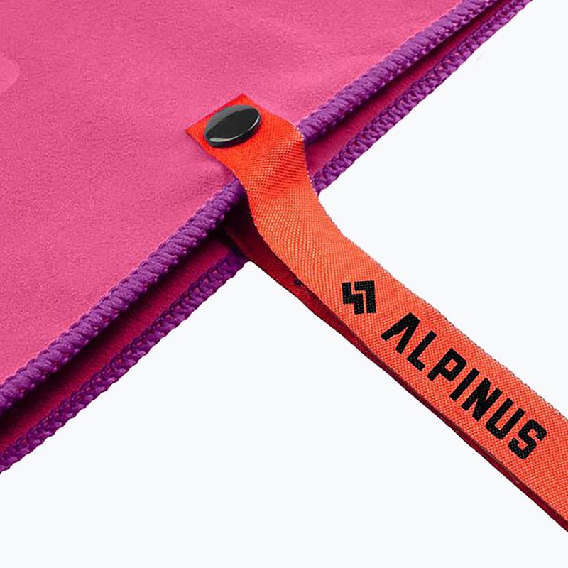 Asciugamano ad asciugatura rapida Alpinus Tarifa pink 5