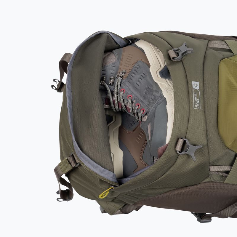 Zaino da trekking Alpinus Pinnacle 65 olive 3
