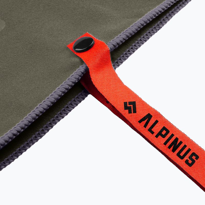 Asciugamano ad asciugatura rapida Alpinus Tarifa dark green 4