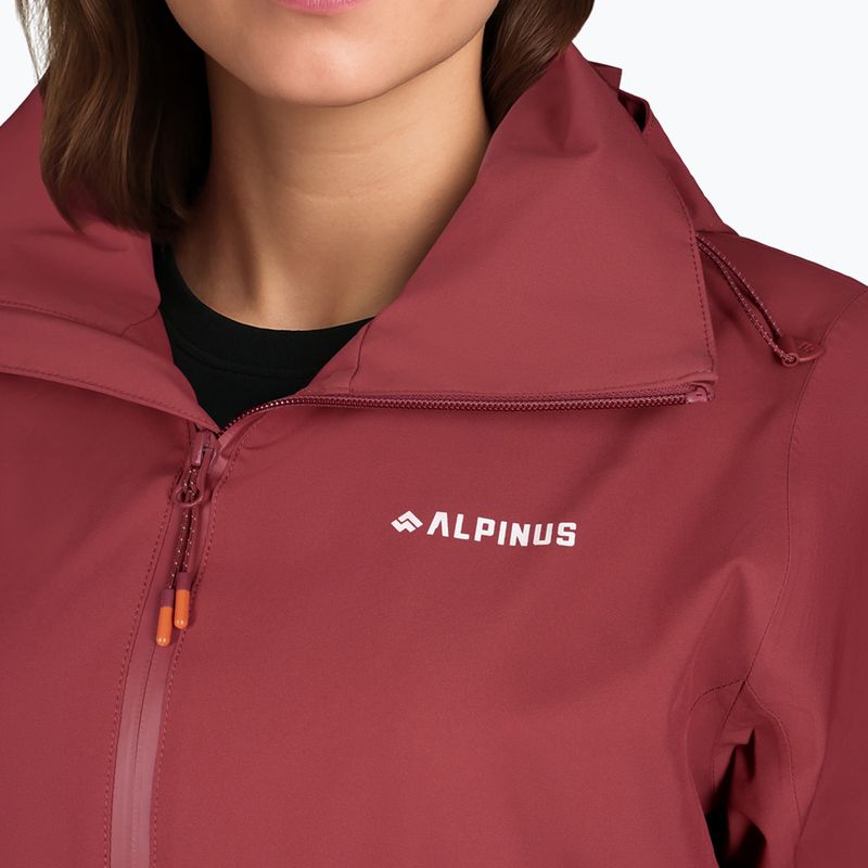 Impermeabile da donna Alpinus Urmia brick 4