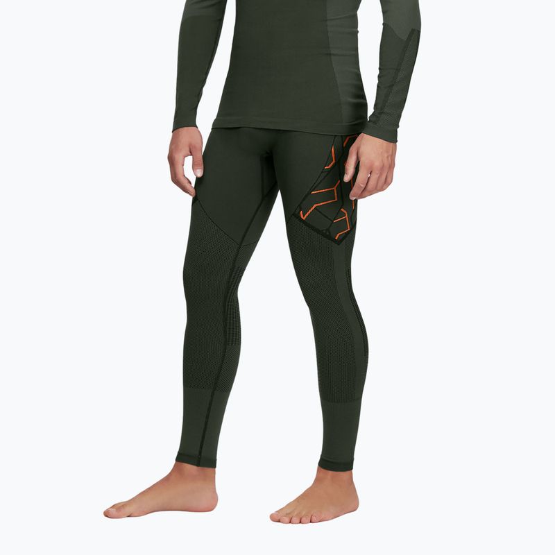 Completo intimo termico da uomo Alpinus Tactical Gausdal Set green/orange 6
