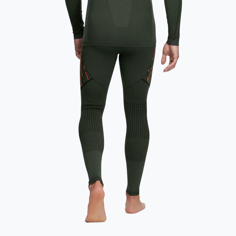 Completo intimo termico da uomo Alpinus Tactical Gausdal Set green/orange 7
