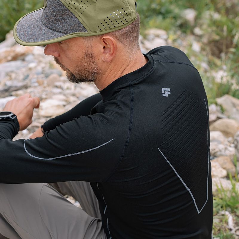 Completo intimo termico da uomo Alpinus Lakdah Set black 5
