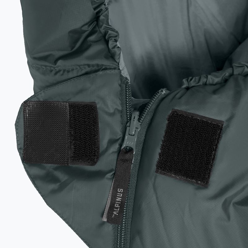 Sacco a pelo Alpinus Wide & Long Fiber Pro 1250 215 cm/right pine green 4
