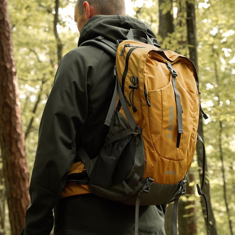 Zaino da trekking Alpinus Tarfala 35 l mustard 3