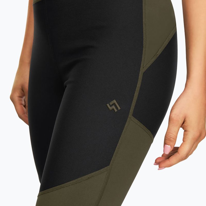 Leggings da donna Alpinus Medium olive 4