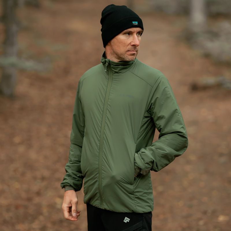 Giacca ibrida da uomo Alpinus Wanaka olive 4