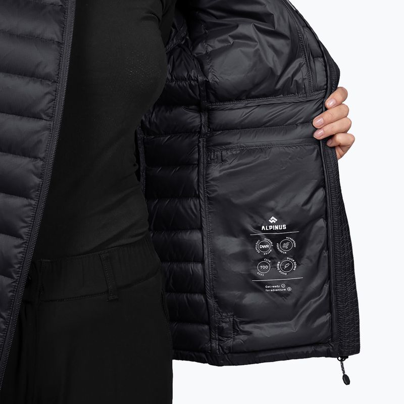 Piumino donna Alpinus Kiruna black 6