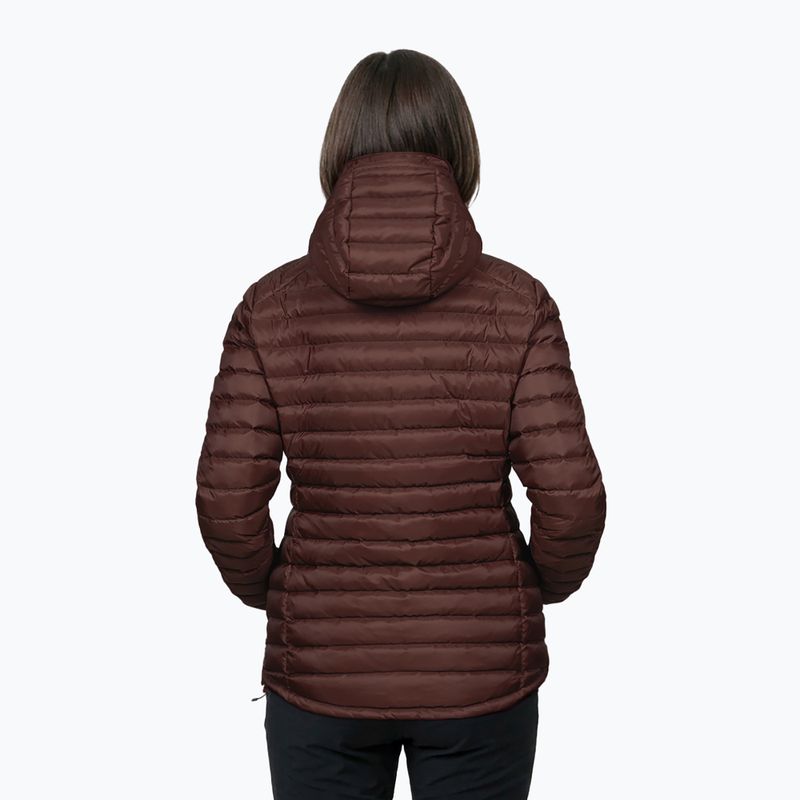 Piumino donna Alpinus Kiruna brown 2