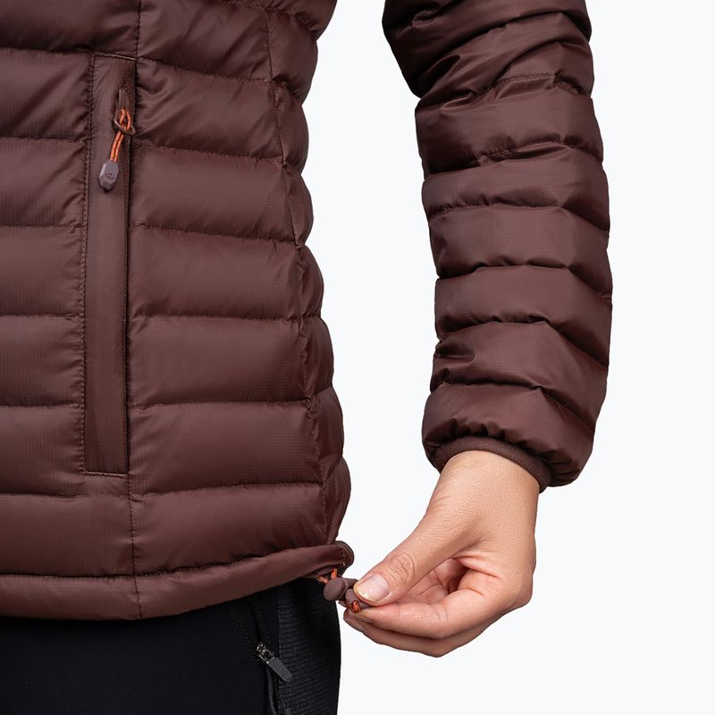 Piumino donna Alpinus Kiruna brown 9