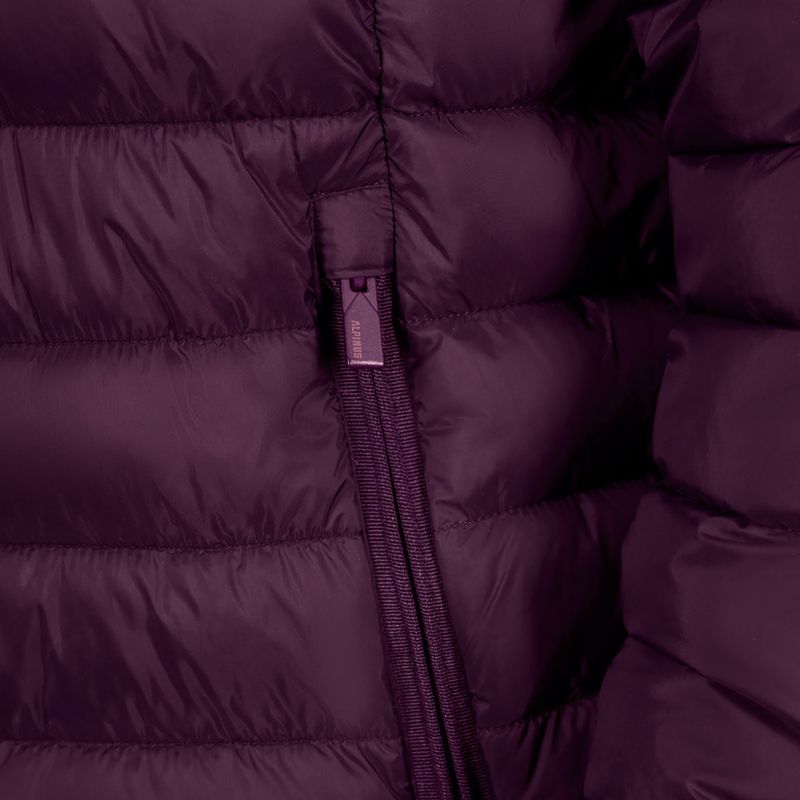 Giacca imbottita da donna Alpinus Tunari dark plum 8