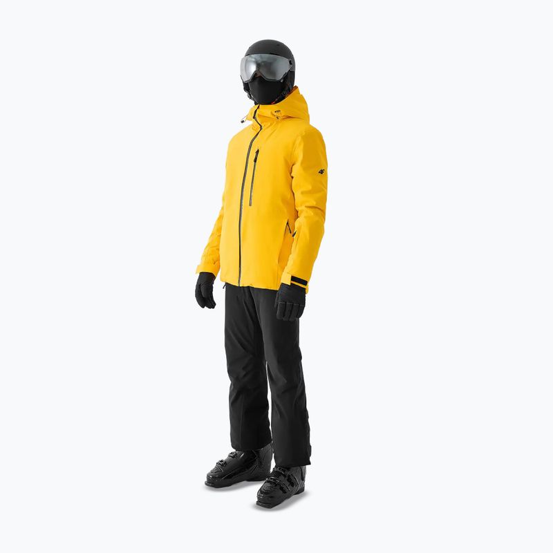 Giacca da sci uomo 4F M0877 yellow 2