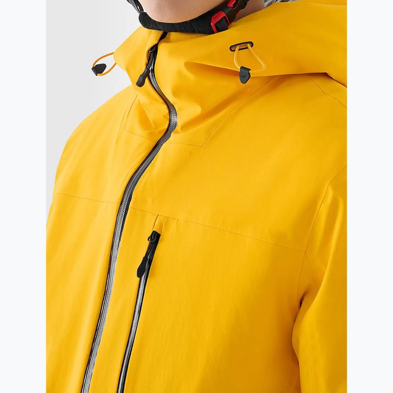 Giacca da sci uomo 4F M0877 yellow 6