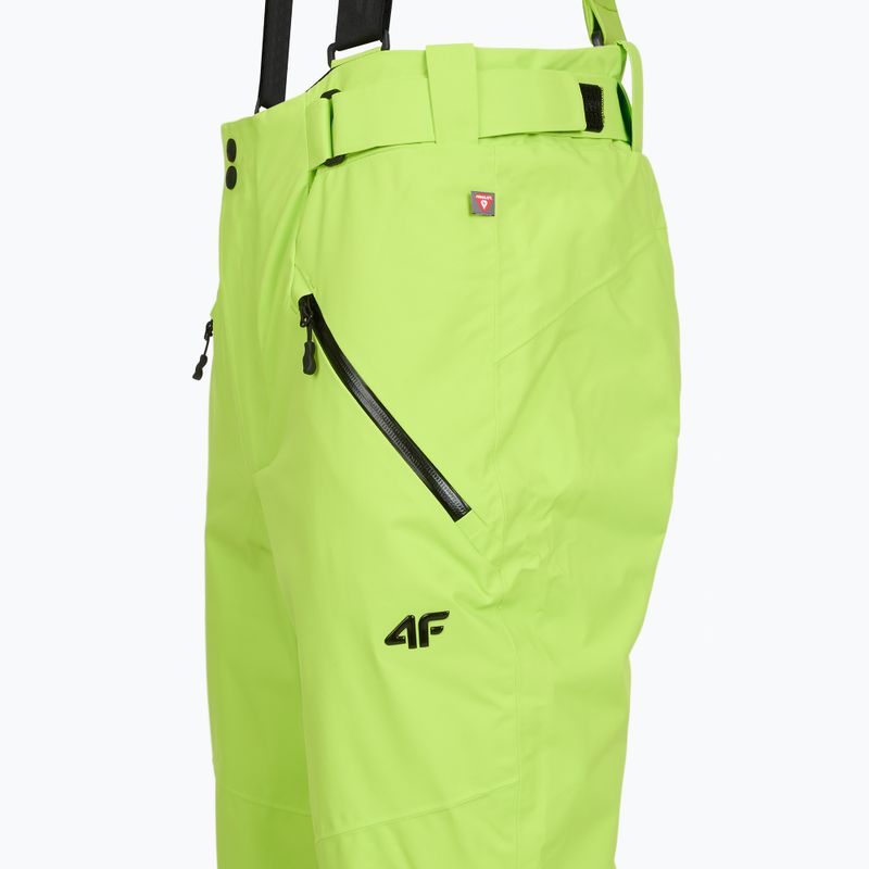 Pantaloni da sci uomo 4F Fnk M0902 lime 3