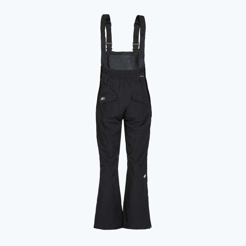 Pantaloni da snowboard donna 4F FNK F1221 anthracite 2