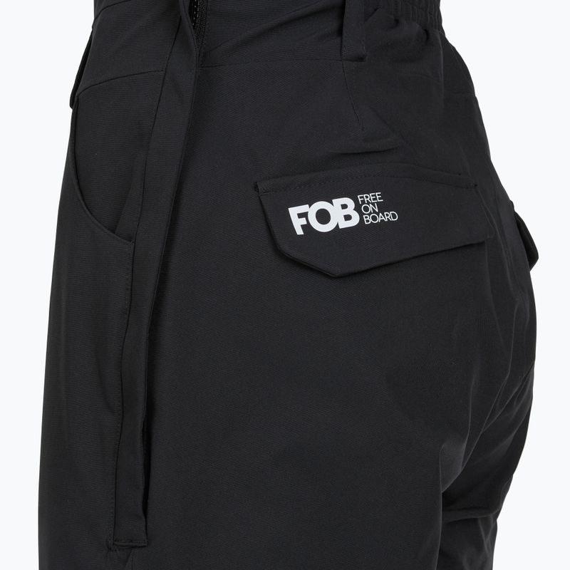 Pantaloni da snowboard donna 4F FNK F1221 anthracite 3