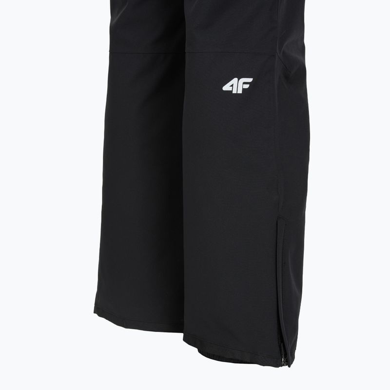 Pantaloni da snowboard donna 4F FNK F1221 anthracite 5