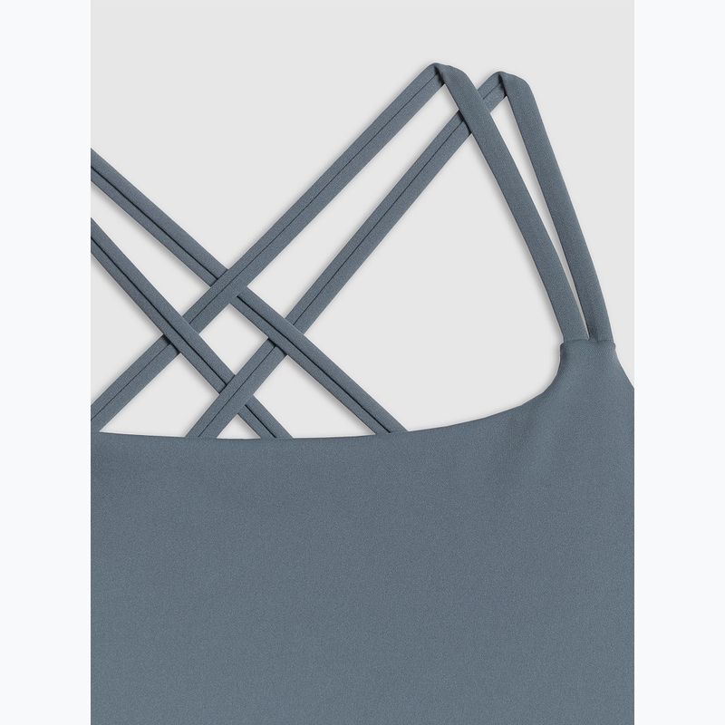 Maglietta da allenamento da donna 4F Solar Punk FNK F0745 denim 2