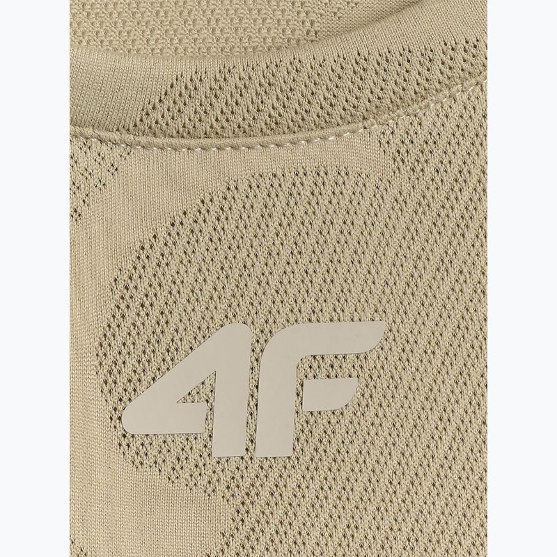 Maglietta da allenamento da uomo 4F Athletic FNK M1777 beige 2