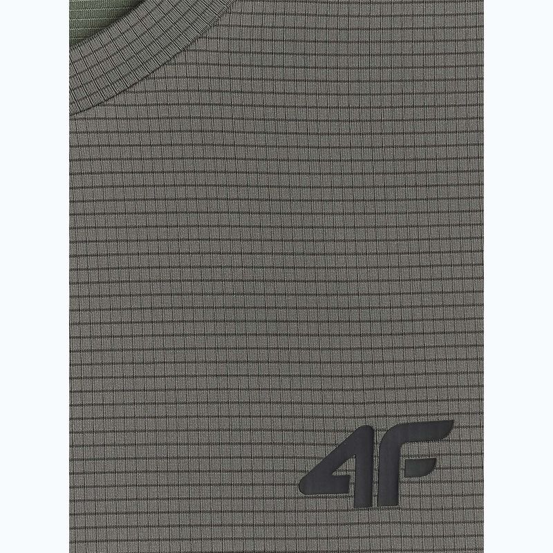 Maglietta da allenamento da uomo 4F Athletic FNK M1775 khaki 2