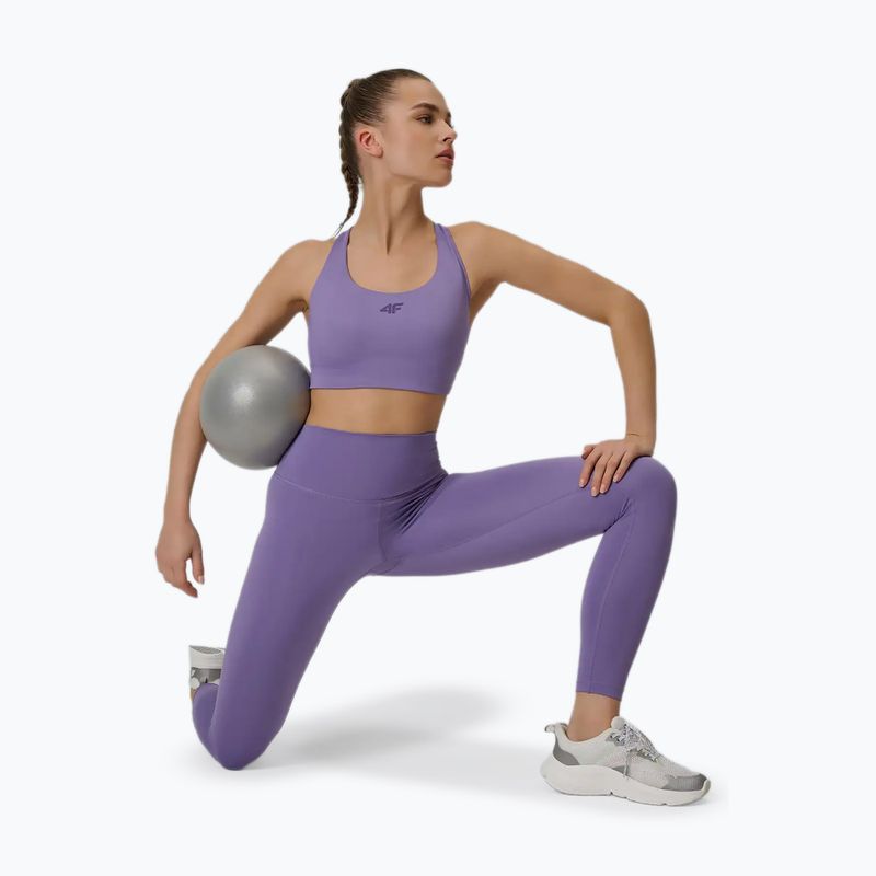 Reggiseno sportivo 4F Multiactive F222 violet 7