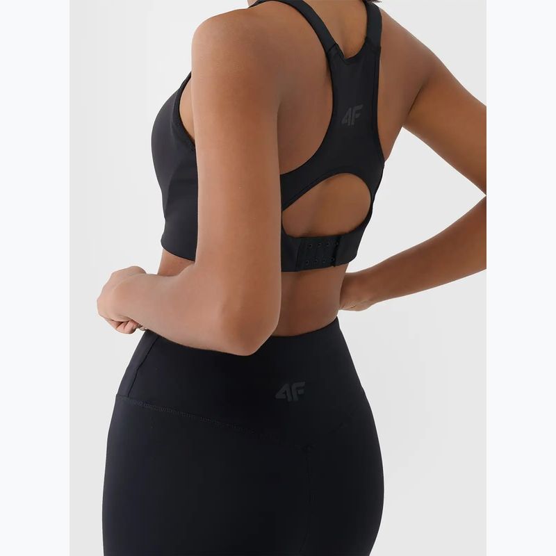 Leggings da allenamento da donna 4F Multiactive FNK F419 deep black 6