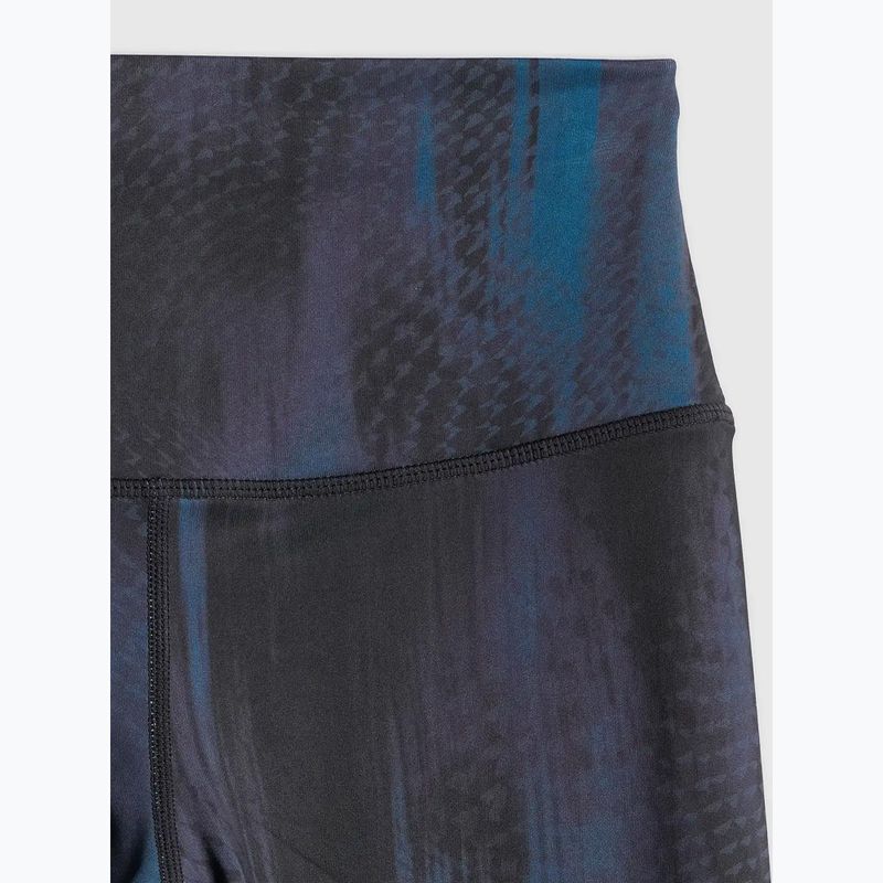 Leggings da allenamento da donna 4F Solar Punk FNK F454 sea green allover 10