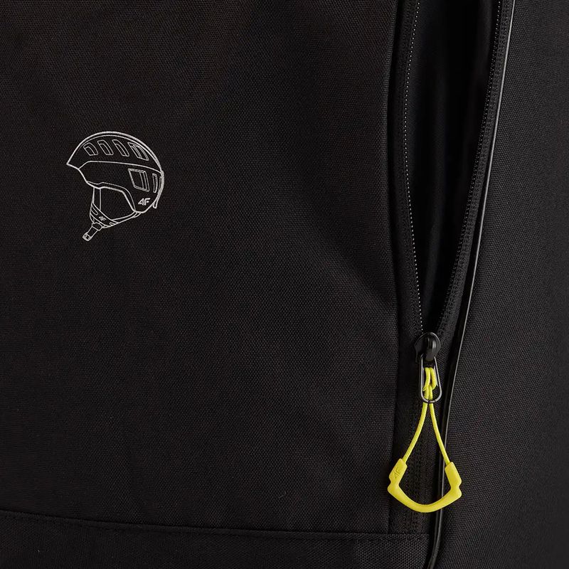 Borsa da sci per scarponi e casco 4F U182 deep black 4