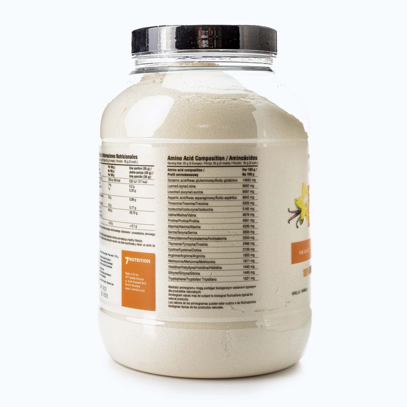 Siero di latte 7Nutrition Isolate 90 2 kg Vaniglia 3