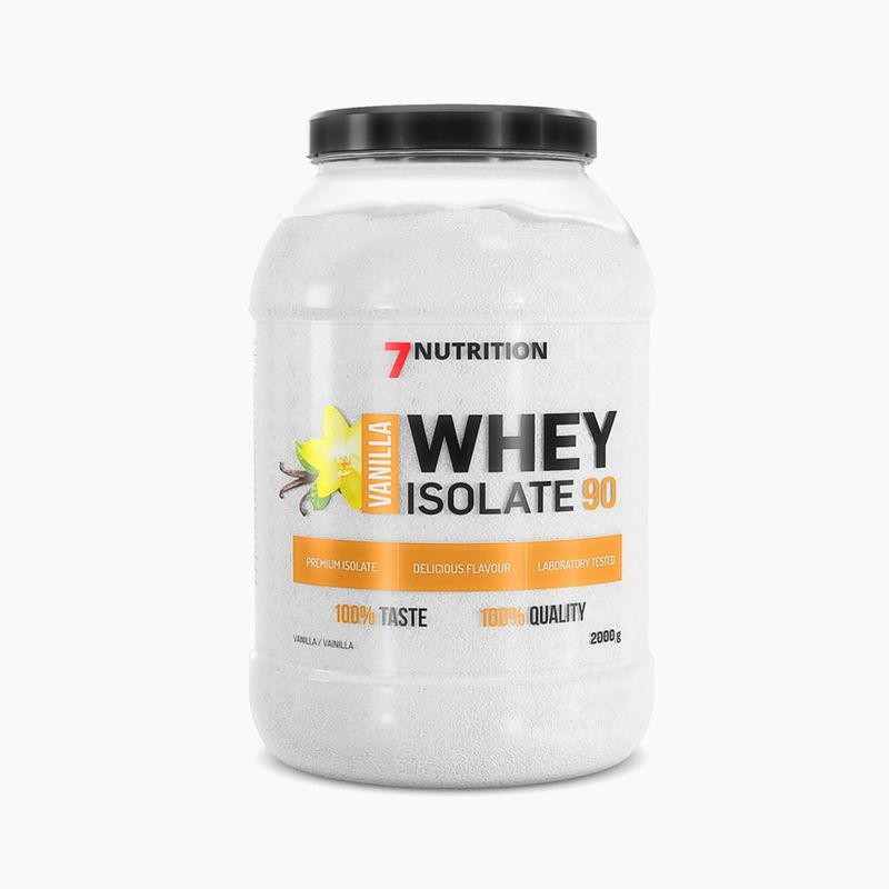 Siero di latte 7Nutrition Isolate 90 2 kg Vaniglia 4