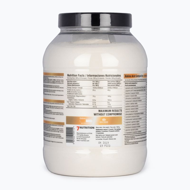 Gainer 7Nutrition 1,5 kg Fragola Banana 3