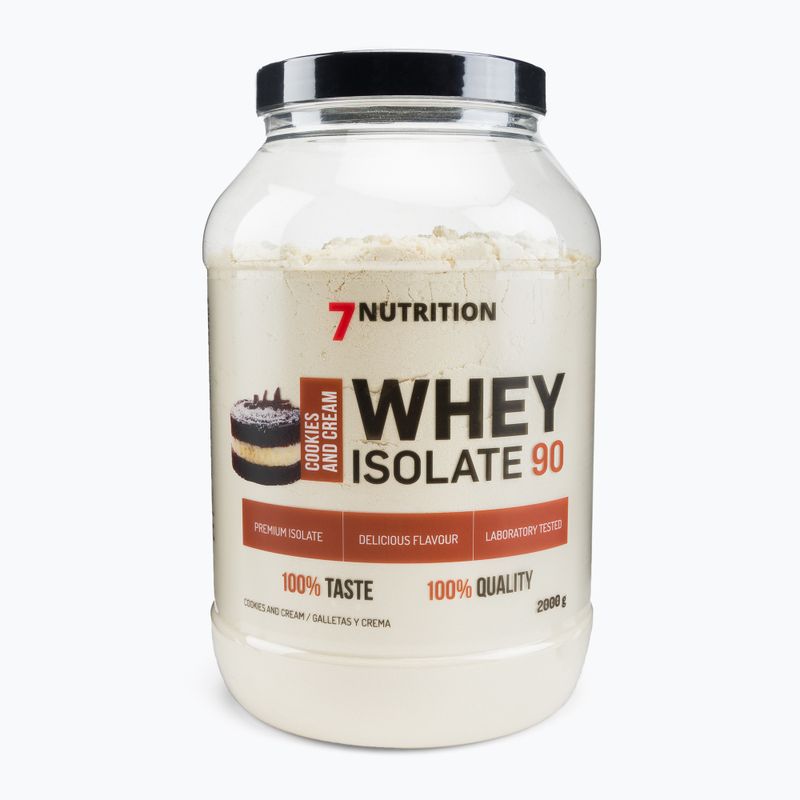 Siero di latte 7Nutrition Isolate 90 Biscotti da 2 kg