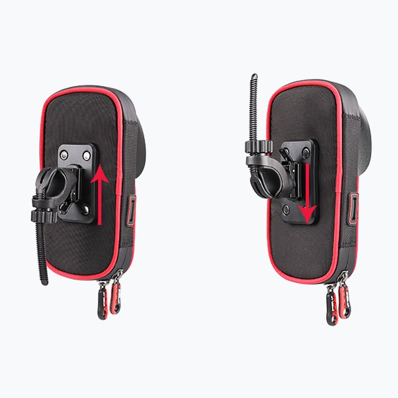 Borsa manubrio bici Wheel Up 8641 rosso 9