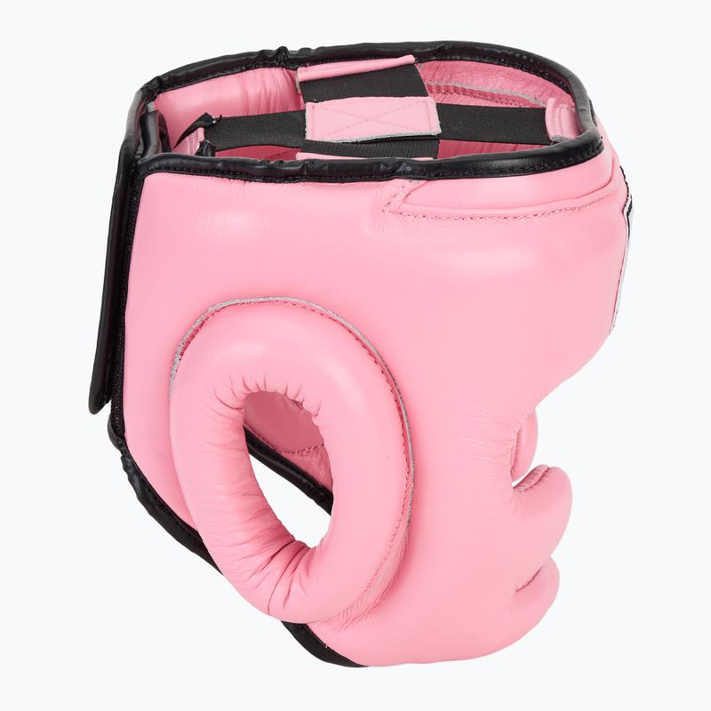 WINDY Casco da boxe rosa in vera pelle 2