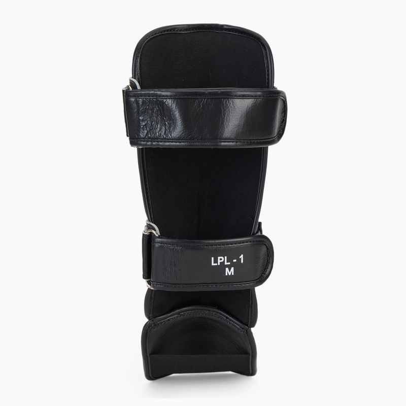 WINDY Protezioni per tibia e piede in pelle sintetica nera 5