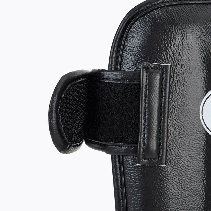 WINDY Protezioni per tibia e piede in pelle sintetica nera 7