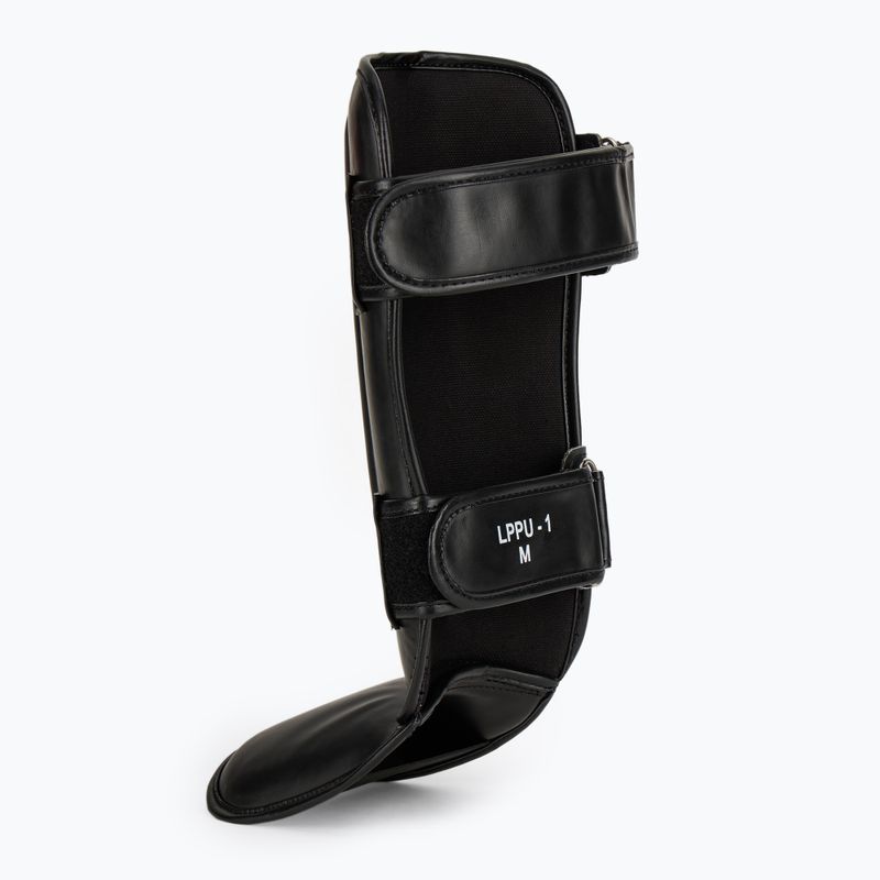 WINDY Classic Doppia cinghia per tibia e piede nero 3