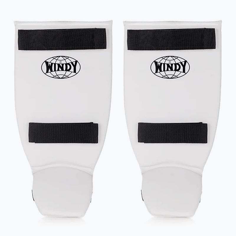 WINDY Classic Doppia cinghia per tibia e piede bianco 9